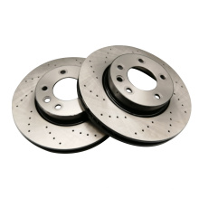 Factory Price different surface drilled and slotted brake disc for truck and car